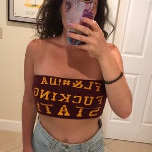 FSU Tailgate Crop Top